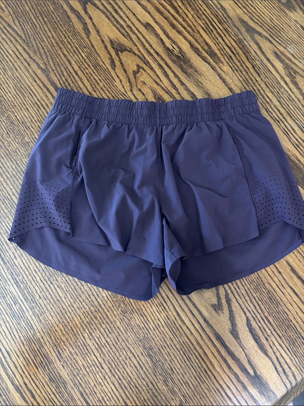 Athleta Purple Athletic Running Shorts